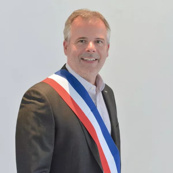 Photo de Stéphane Wilmotte, maire de la ville d’Hautmont