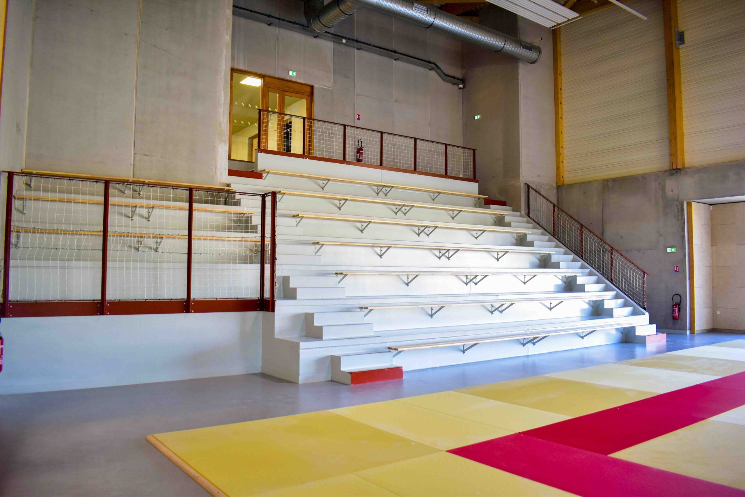 Photo du dojo du stade Jean Damien à Hautmont