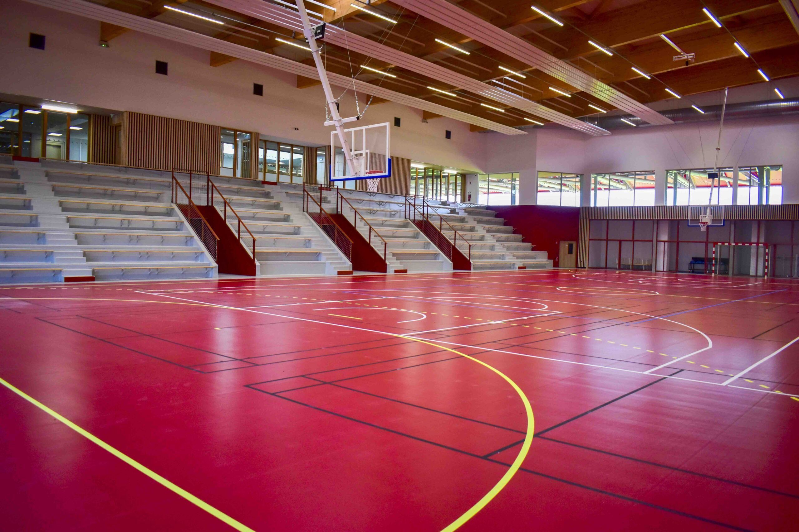 Photo de la salle multisports du stade Jean Damien à Hautmont