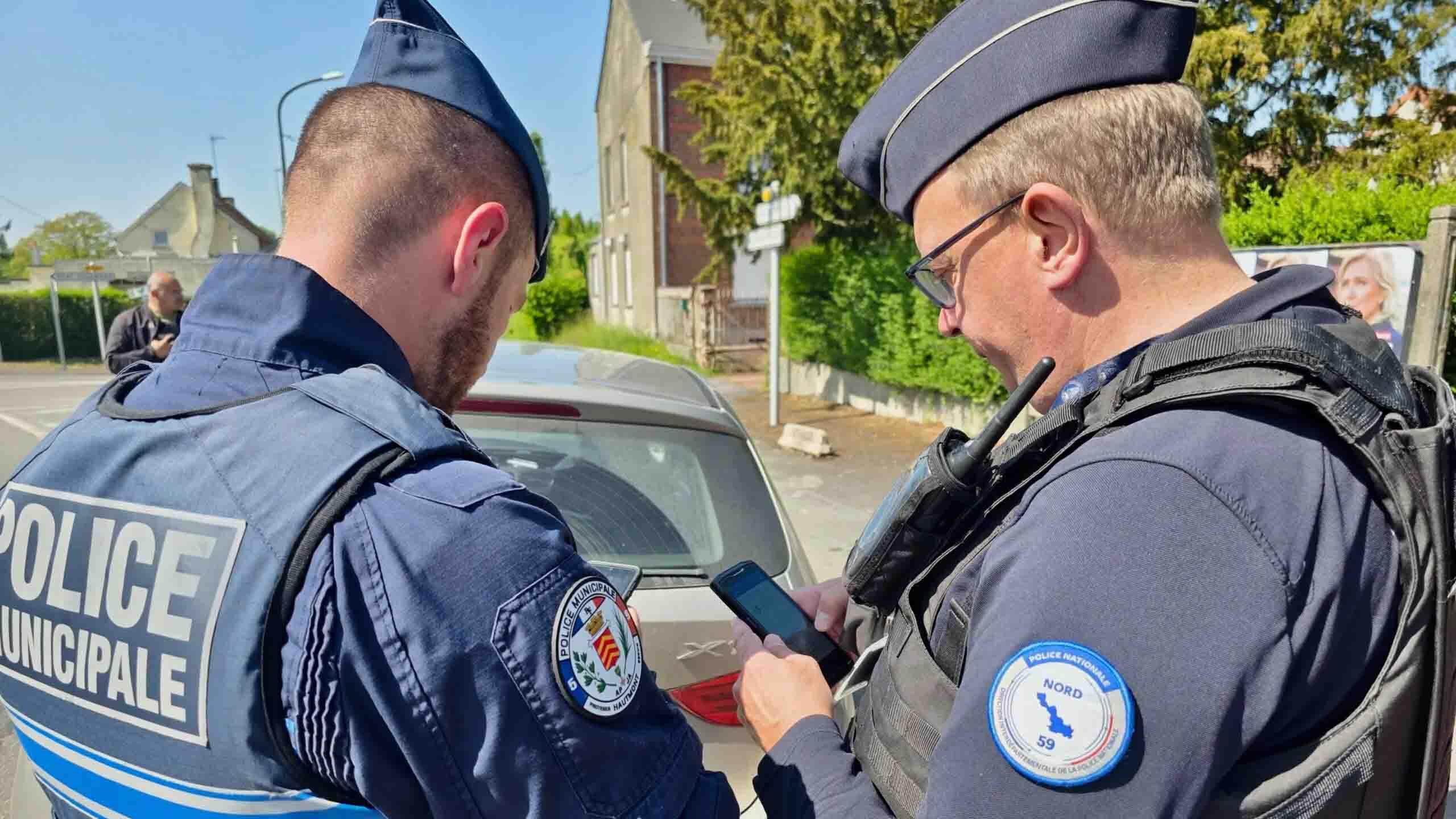 Contrôles de vitesse à Hautmont
